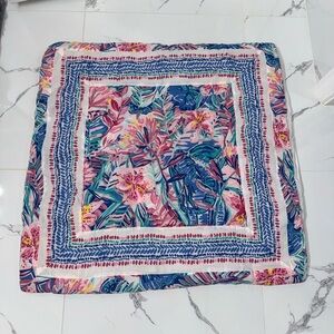 Lilly Pulitzer Slathouse Soiree patchwork Pillow Sham!